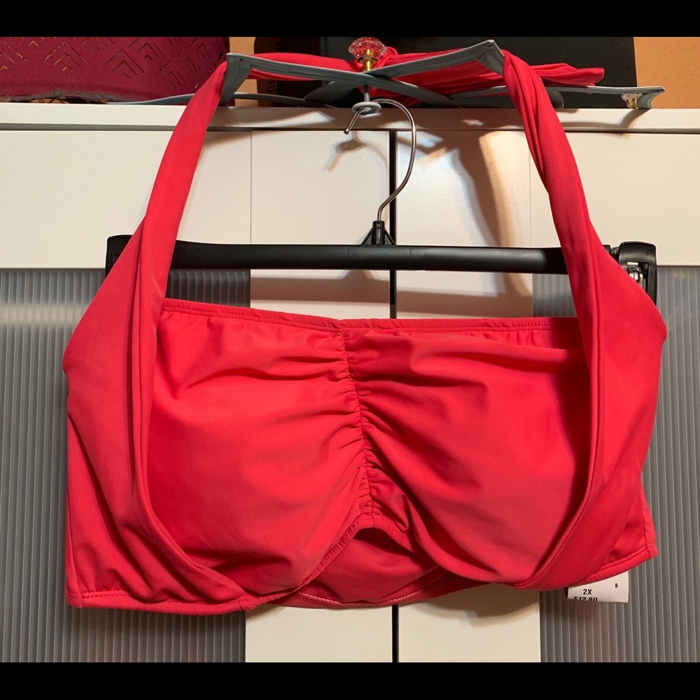 Hot Pink Bandu Swim Top